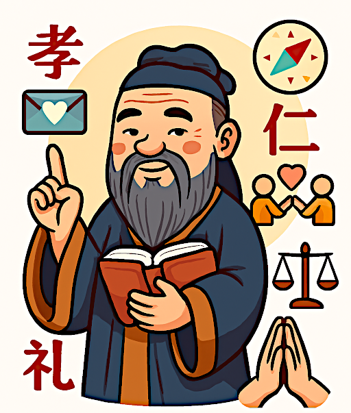Confucius (Kong Fuzi)